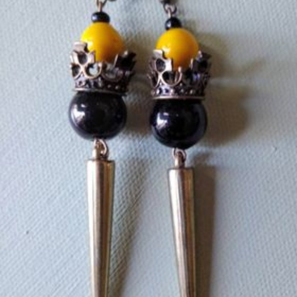 One of a Kind QUEEN BEE EARRINGS